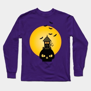 Haunted House Long Sleeve T-Shirt